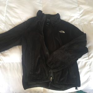 M The North Face Black front zip Osito jacket